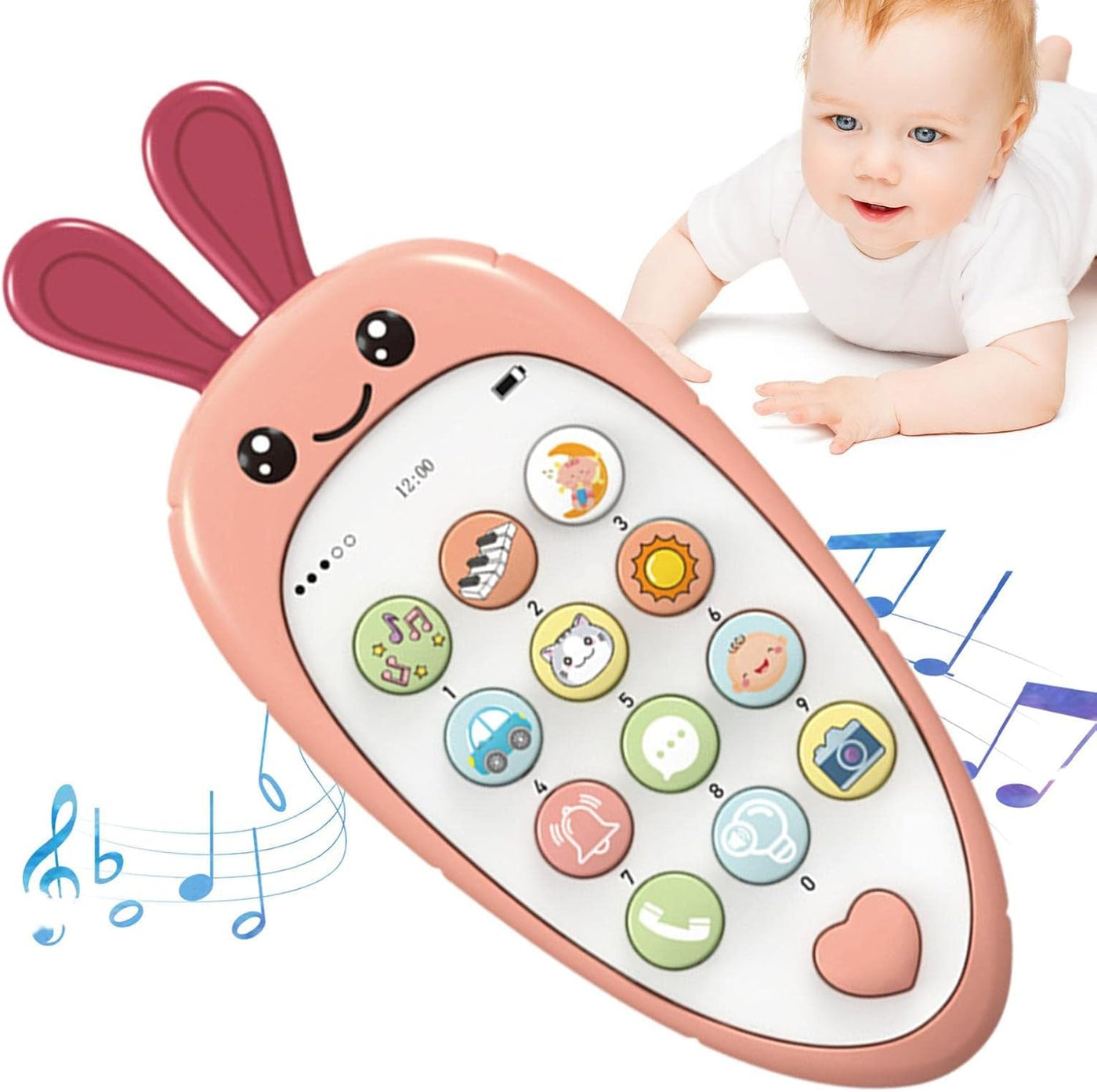 Montessori Simulated Biting Mobile Phone