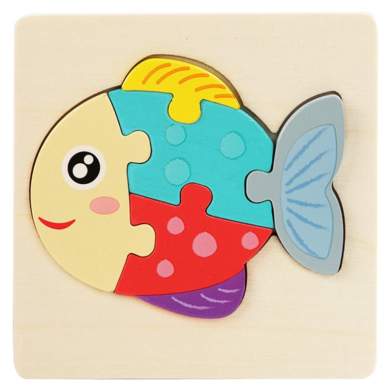 Wooden 3D Puzzle