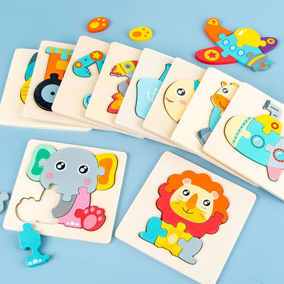 Wooden 3D Puzzle