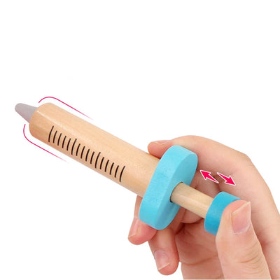 Wooden Play Doctor Kit