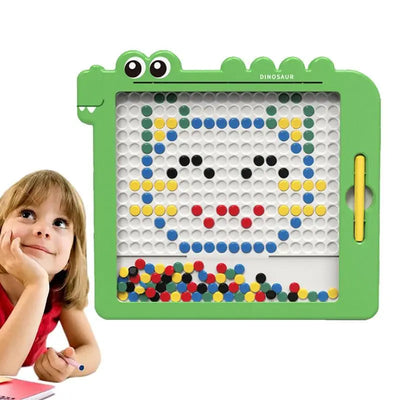 montessori magnetic dots board