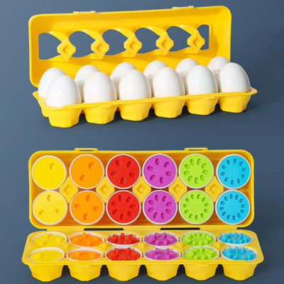 Montessori Matching Eggs