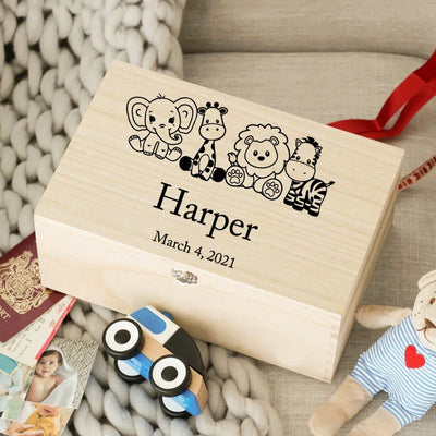 Kids Wooden Memory Box