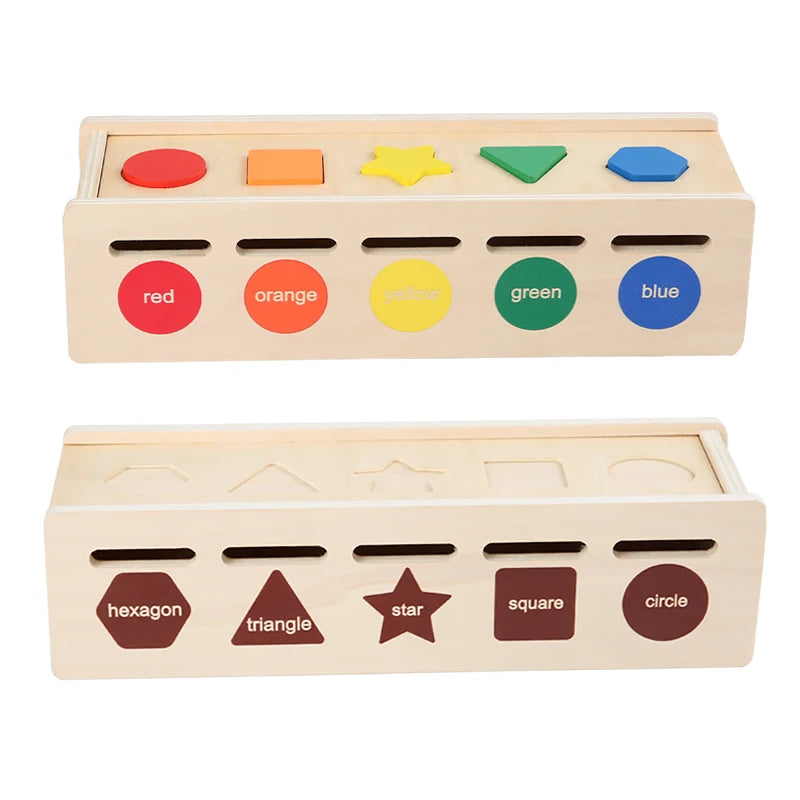 Color & Shape Sorting Box Game