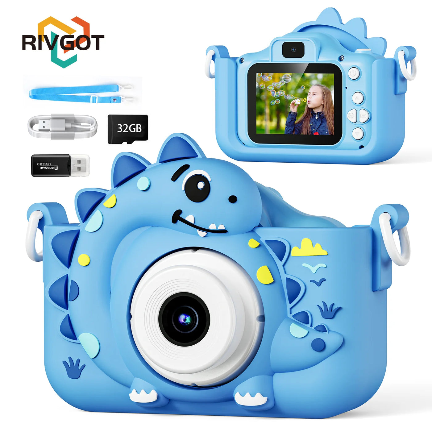 Blue Kids Digital Camera