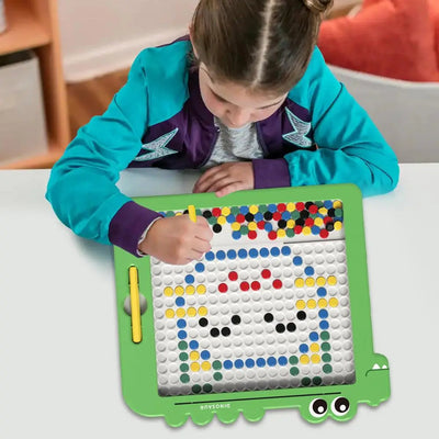 Montessori Magnetic Dots Board