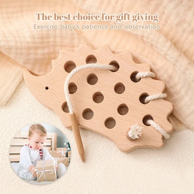 Educational Threading Toy | Threading Toy | Montessori Toys ...