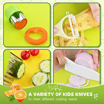 Wooden Kids Kitchen Knifes
