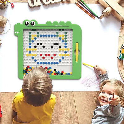 Montessori Magnetic Dots Board