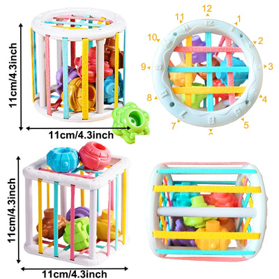 dimensions of Montessori Shape Sorter Game