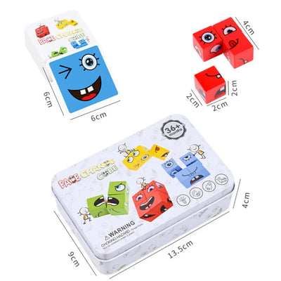 Face Changing Building Blocks