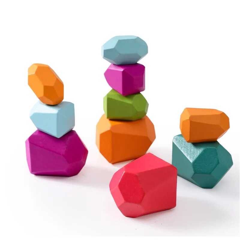 Montessori  Wooden Stones