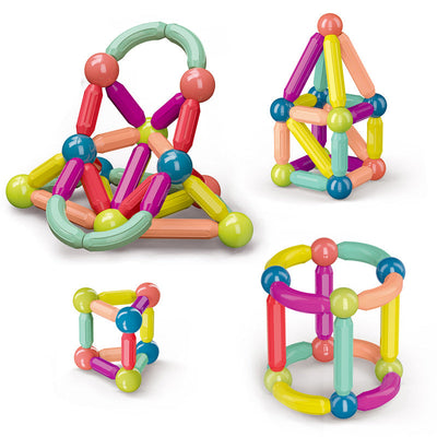 Montessori Magnetic Building Blocks