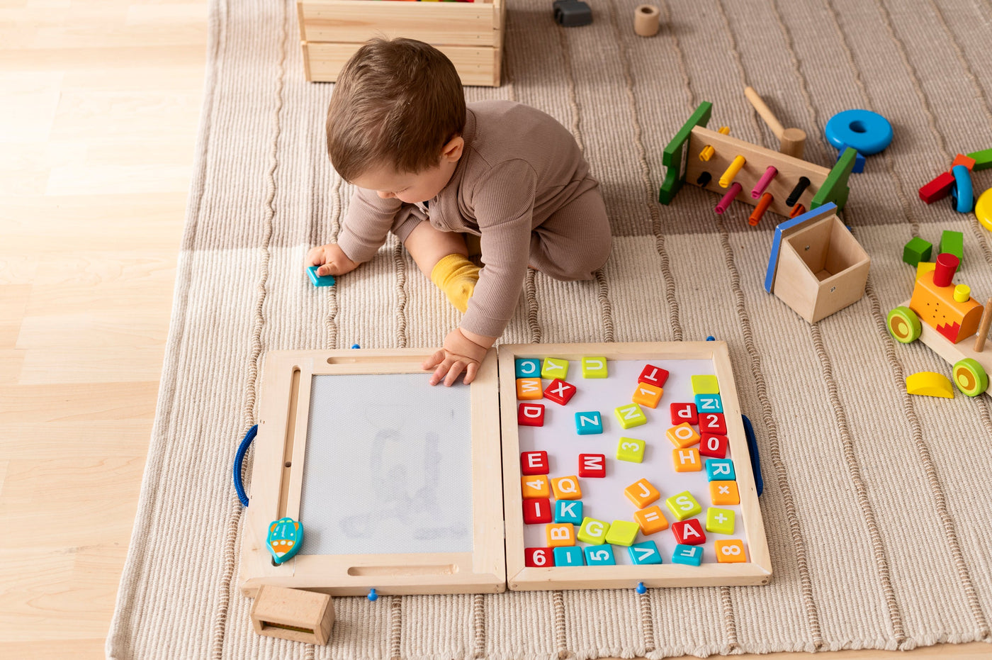 Children Montessori Wooden Puzzle Educational Toys