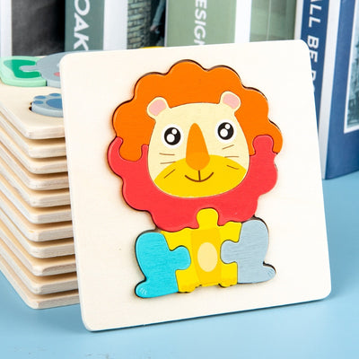Wooden 3D Puzzle