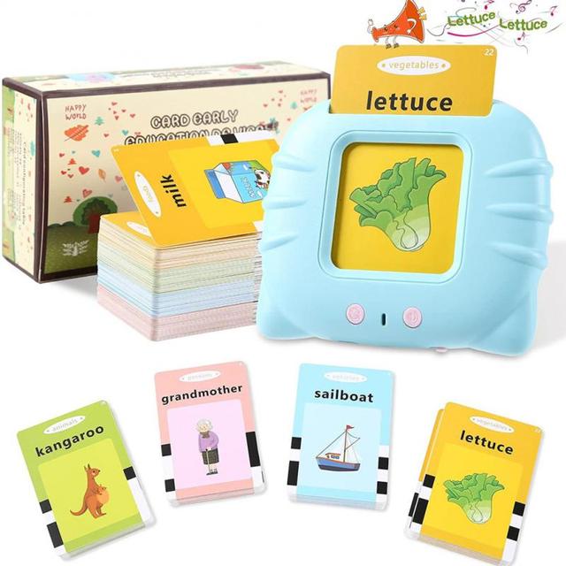 Montessori Word Learning Flash Cards Toy
